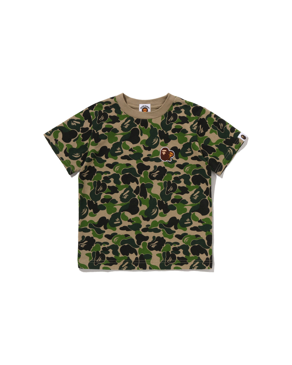 Kids Abc Camo Ape & Milo One Point Tee