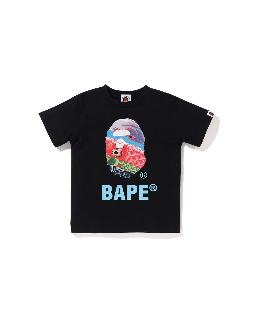 Kids Carp Streamer Photo Ape Head Tee