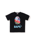 Kids Carp Streamer Photo Ape Head Tee