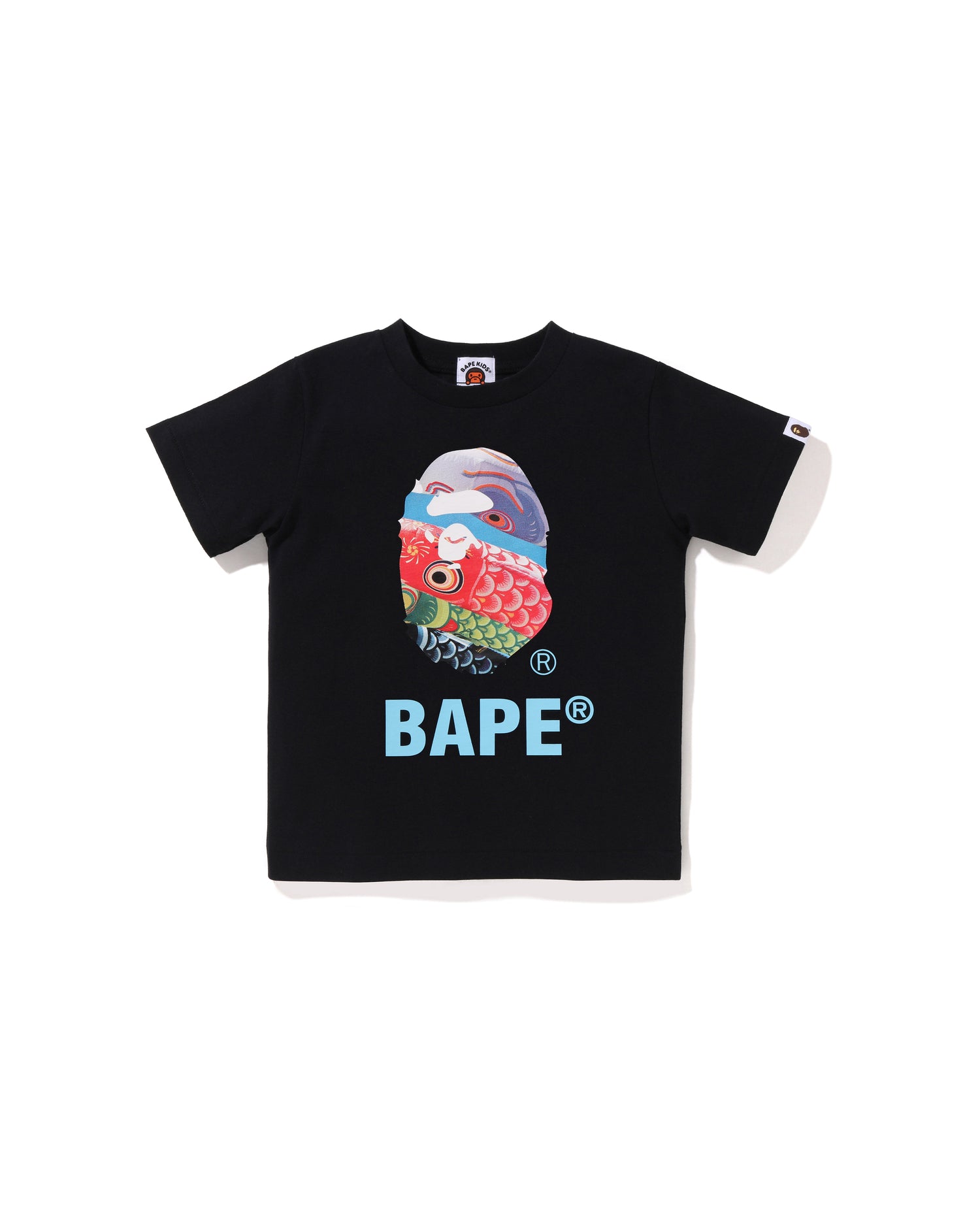 Kids Carp Streamer Photo Ape Head Tee