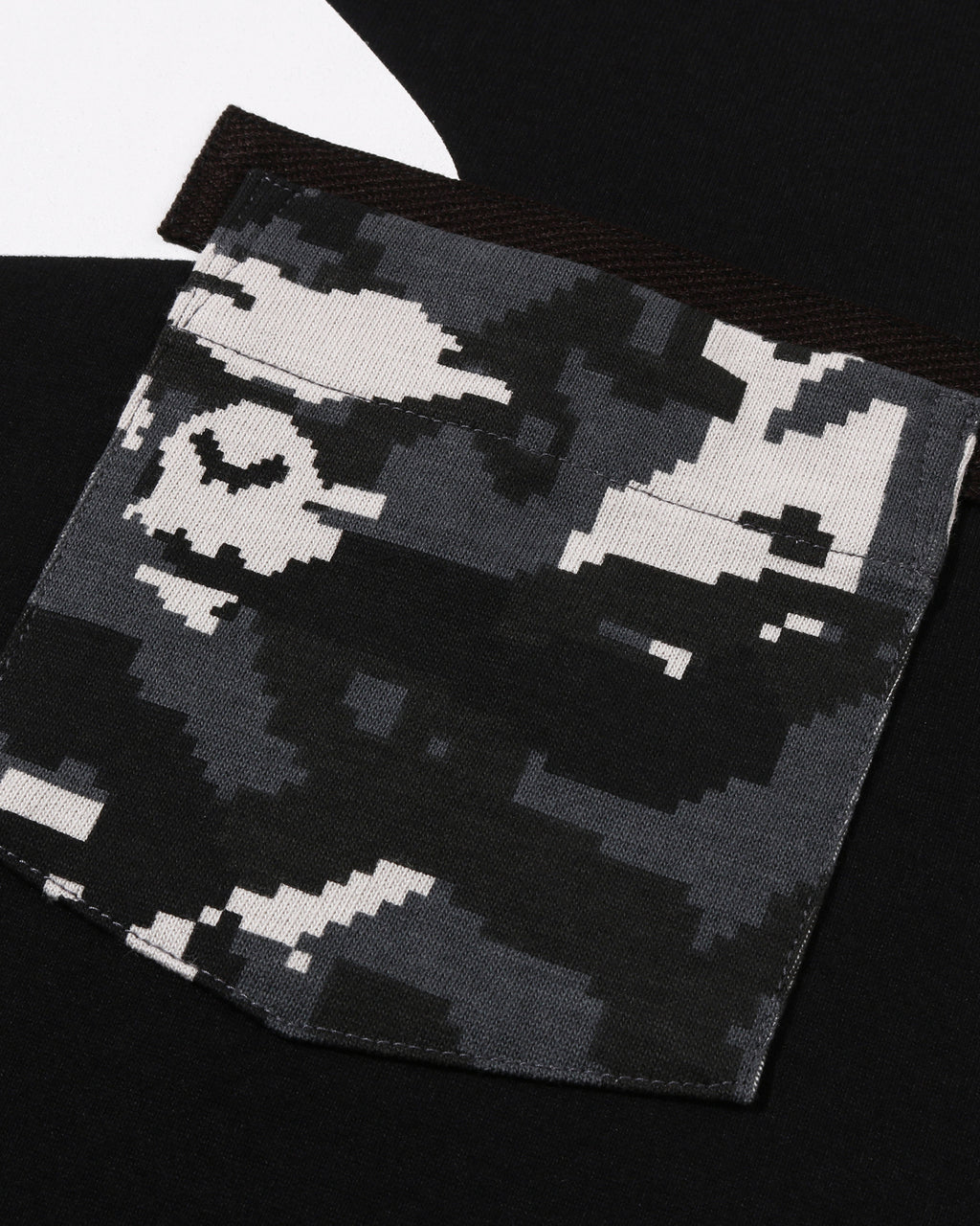 Multi Pixel Camo Mad Ape Face Pocket Tee