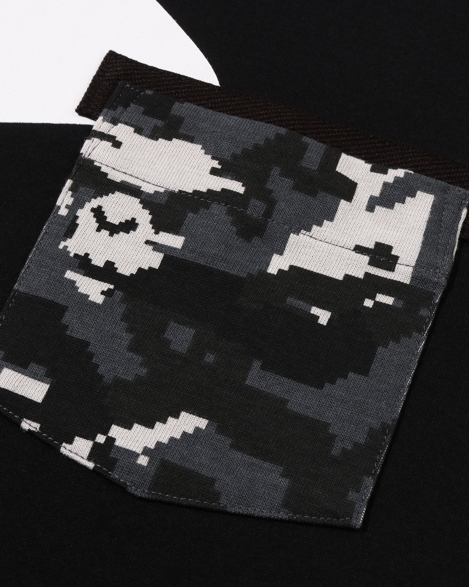 Multi Pixel Camo Mad Ape Face Pocket Tee