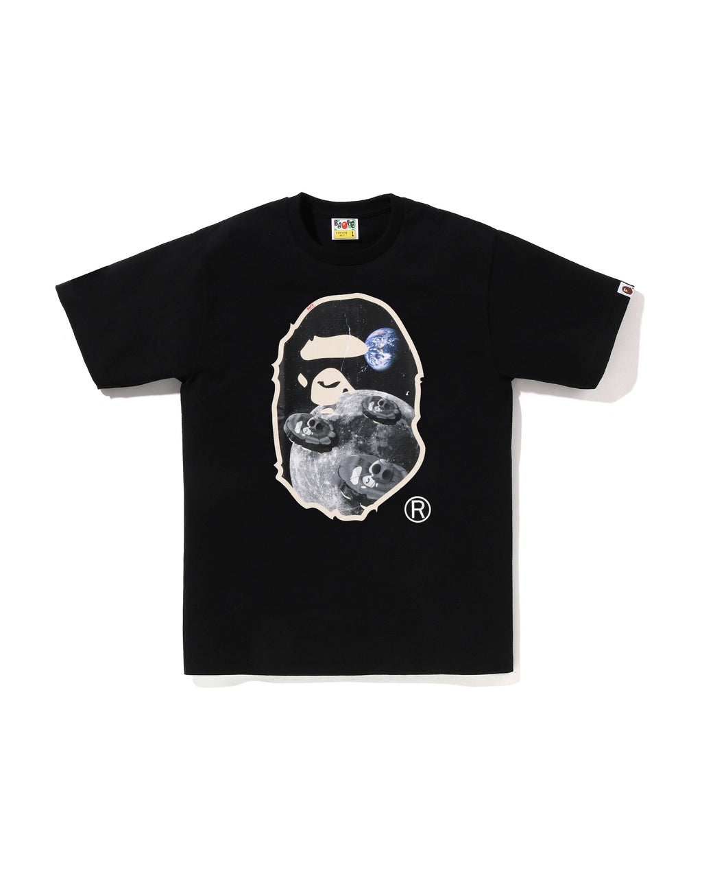 Moon Ape Head Old Photo Tee