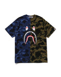 Split Camo Shark Tee