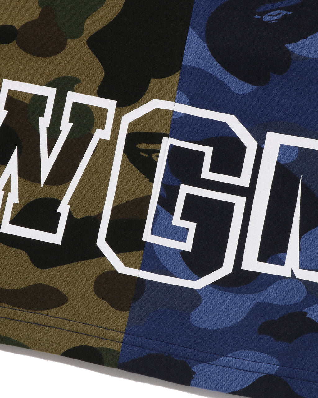 Split Camo Shark Tee