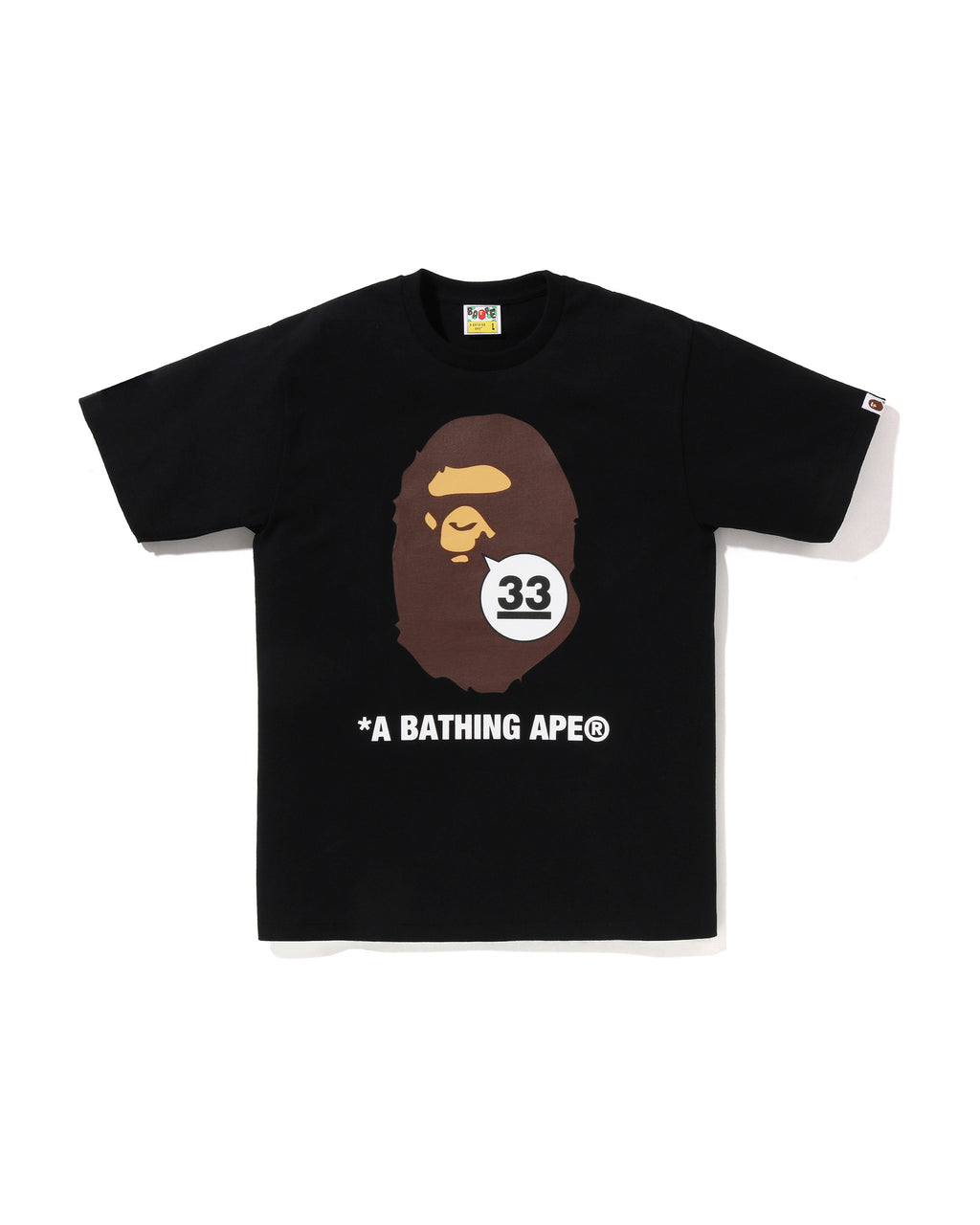 A Bathing Ape 33rd Anniv. Ape Head Tee
