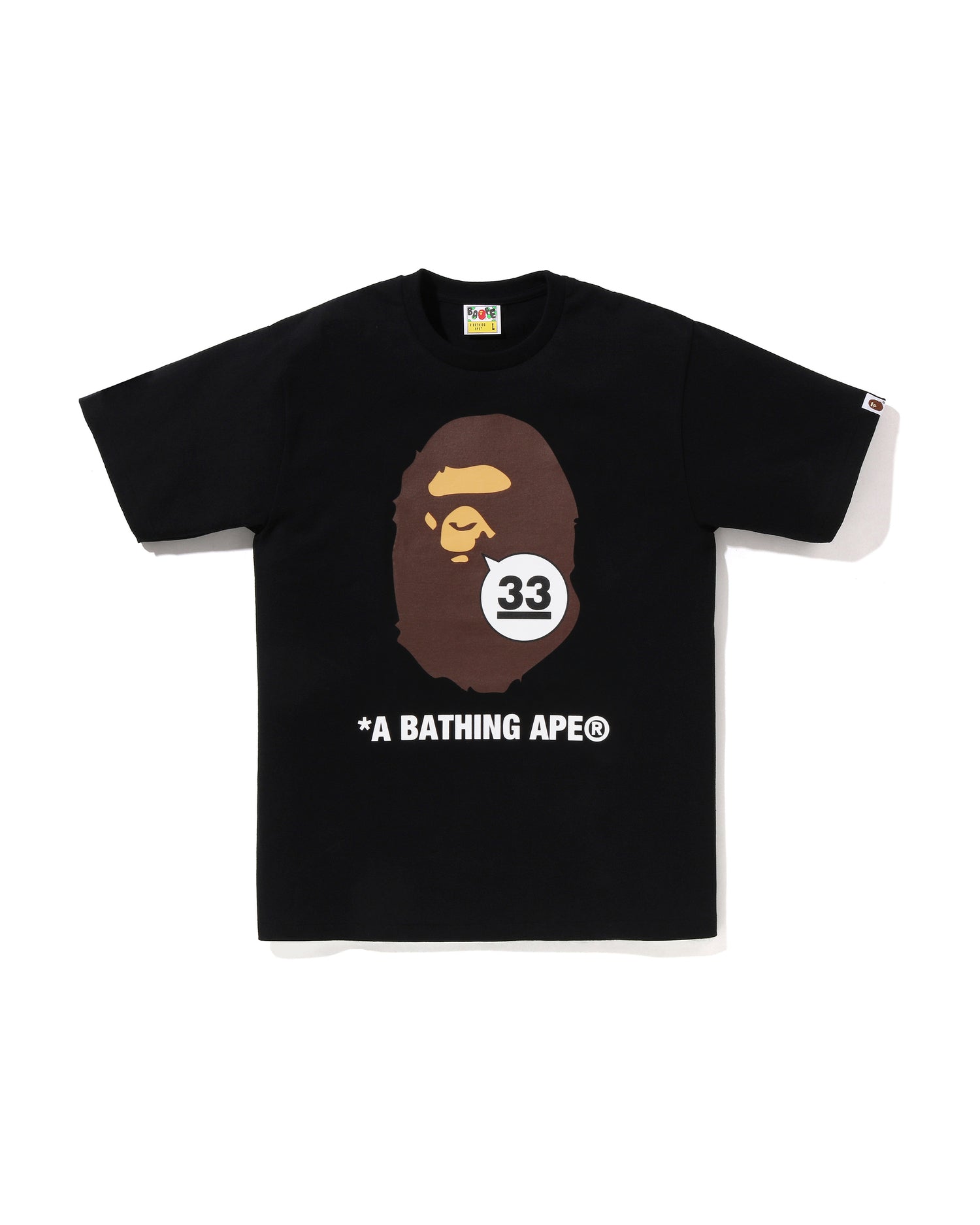 A Bathing Ape 33rd Anniv. Ape Head Tee