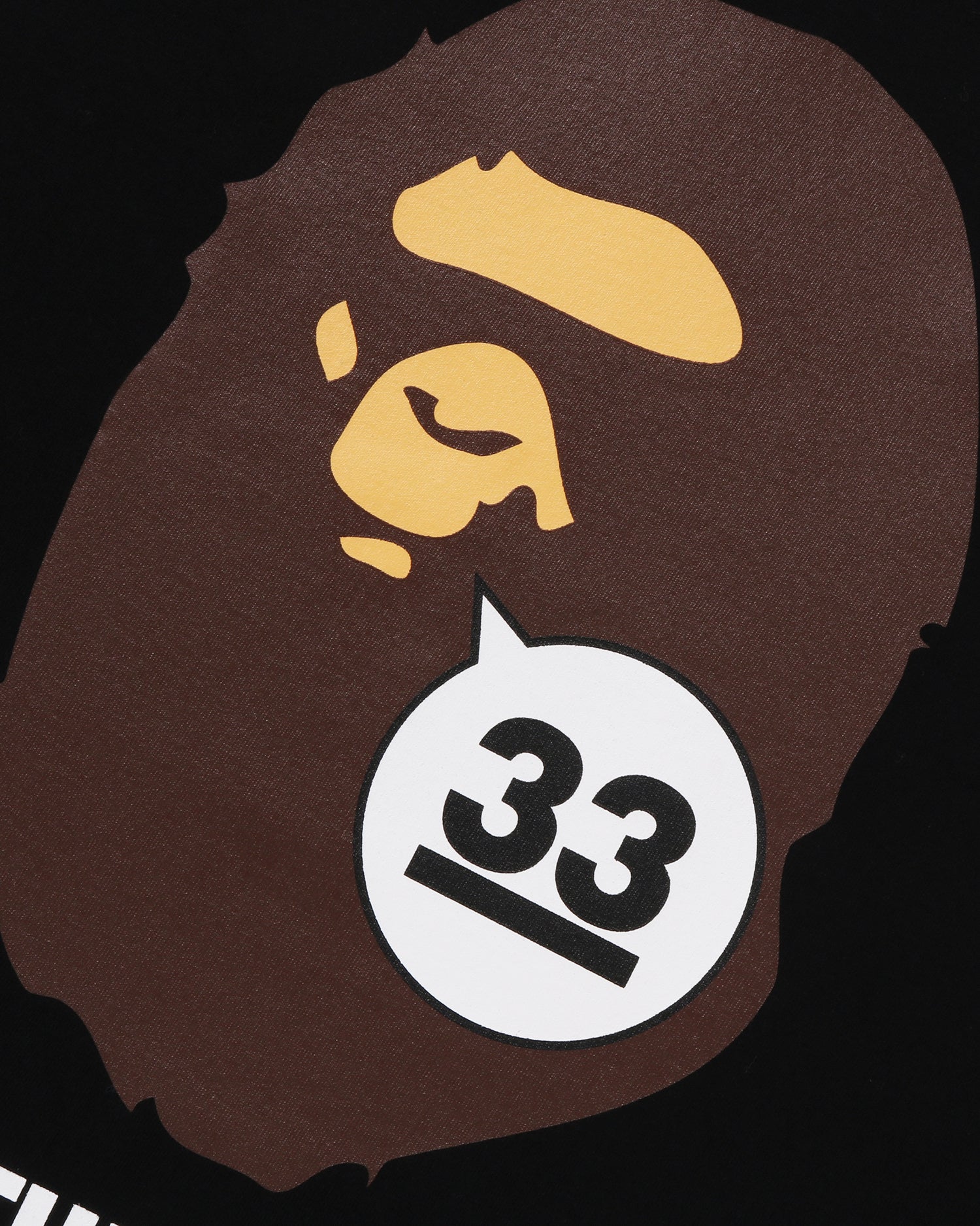 A Bathing Ape 33rd Anniv. Ape Head Tee