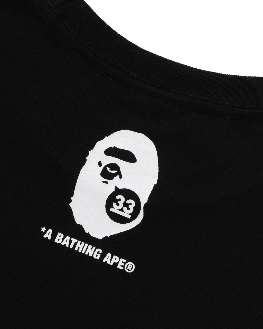 A Bathing Ape 33rd Anniv. Ape Head Tee