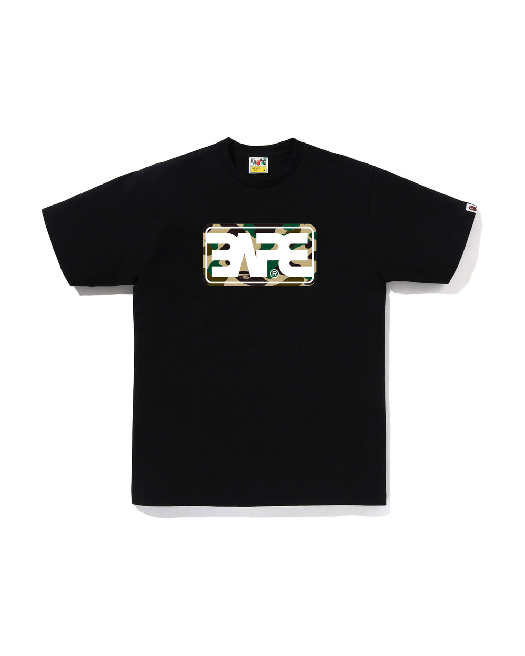 1st Camo BAPE Round Box Logo Tee