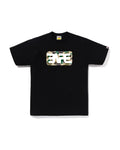 1st Camo BAPE Round Box Logo Tee