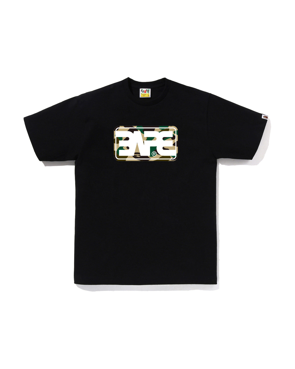 1st Camo BAPE Round Box Logo Tee