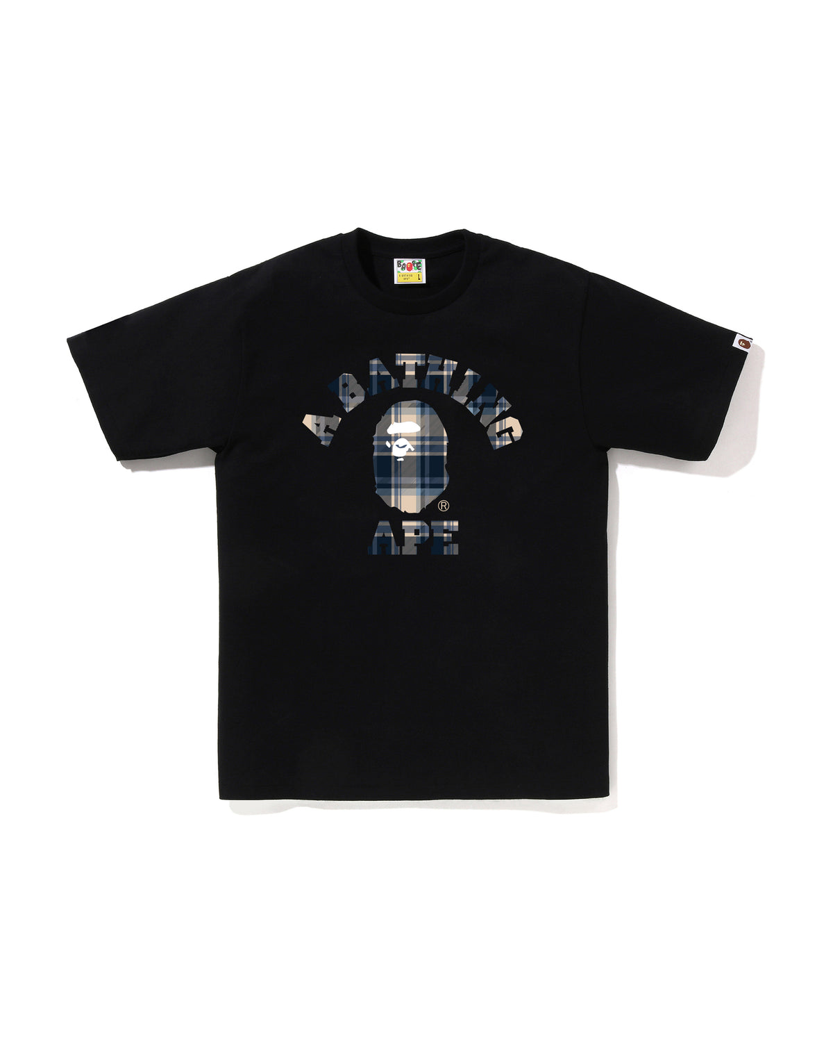 BAPE Check College Tee