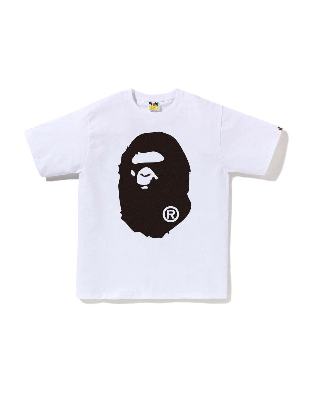 Line Camo Big Ape Head Tee