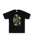 Map Camo Ape Head Shark Tee