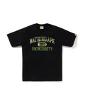BAPE Check University College Logo Tee