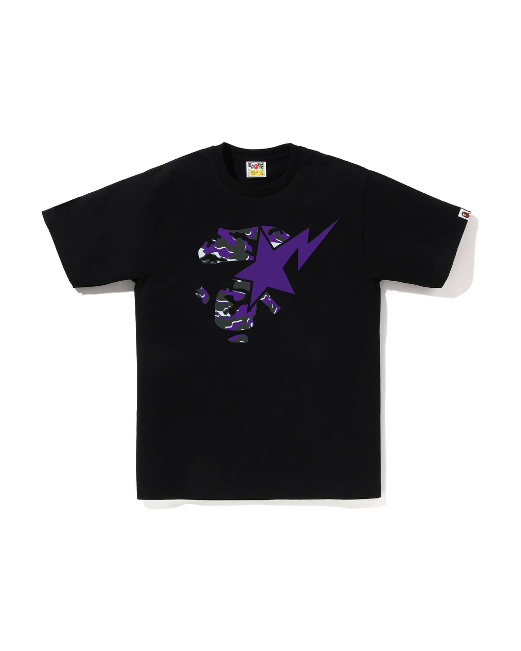 Glitch Woodland Camo Ape Face STA Tee