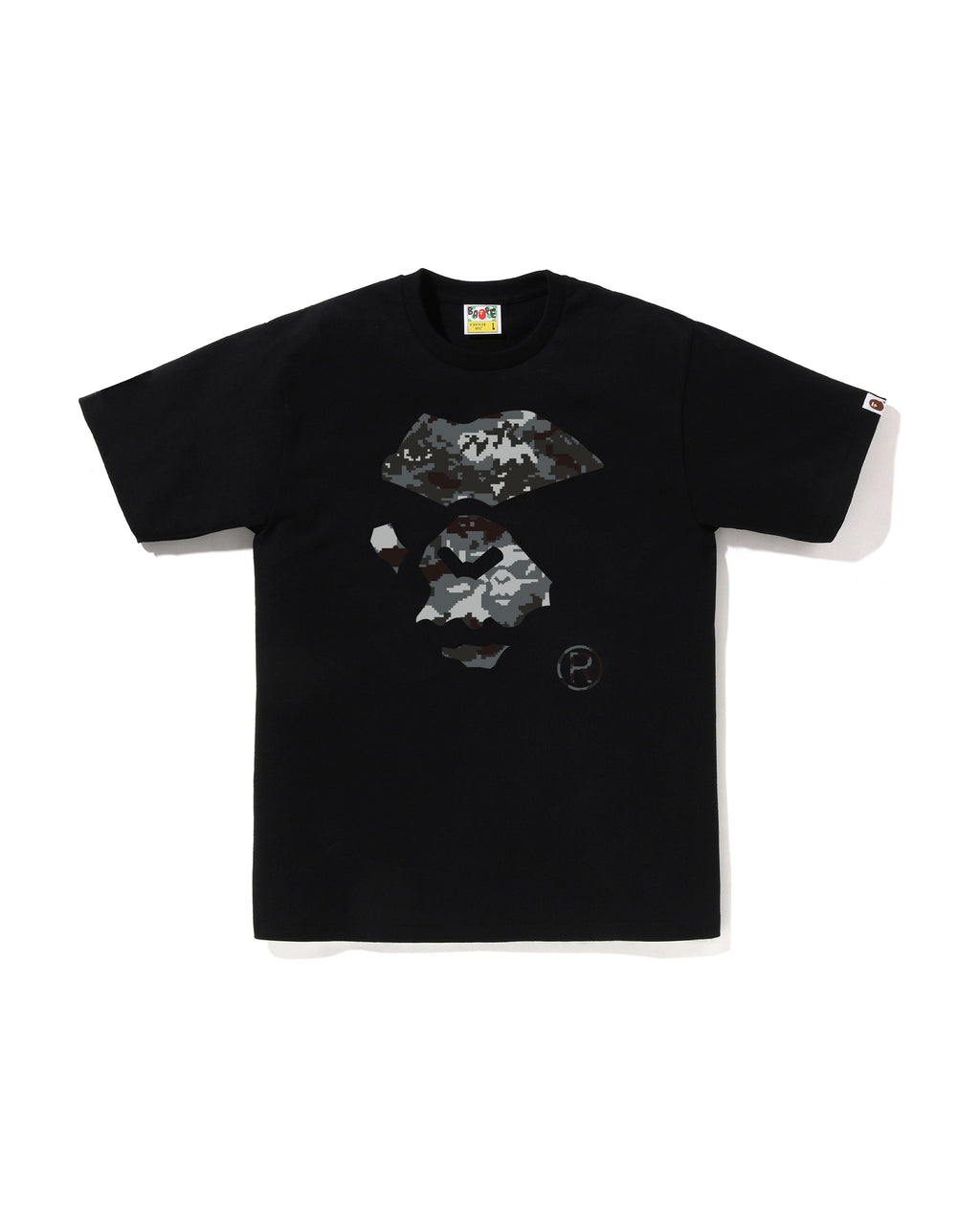 Multi Pixel Camo Mad Ape Face Tee