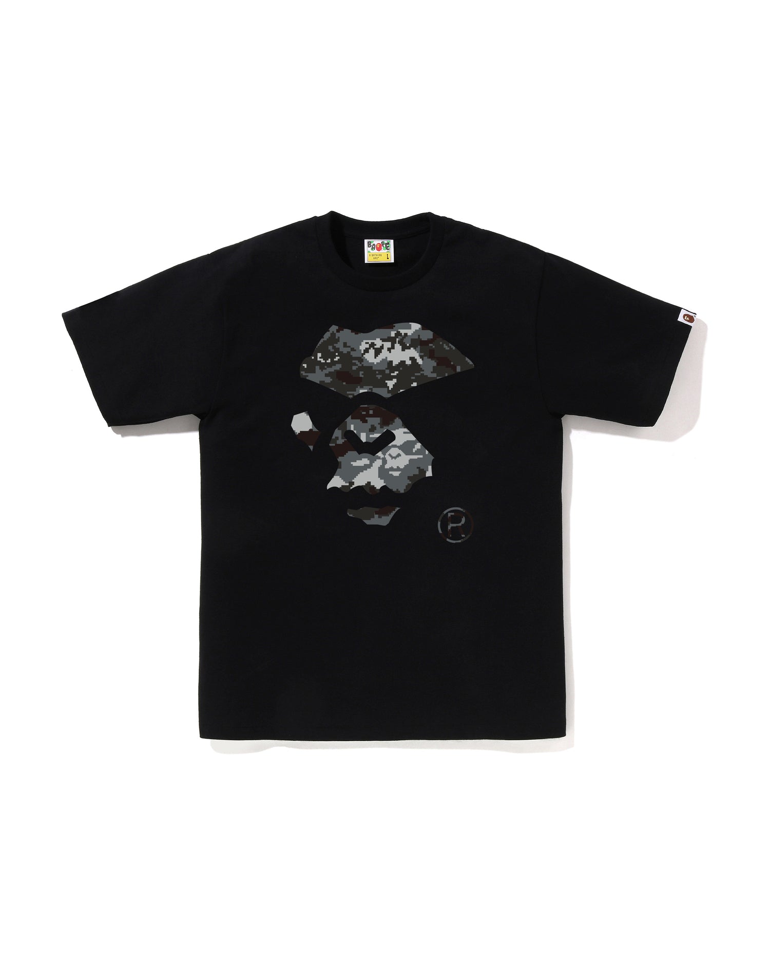 Multi Pixel Camo Mad Ape Face Tee