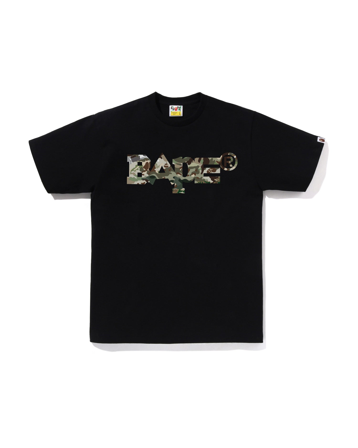 Hybrid Camo Mixed Bape Logo Tee