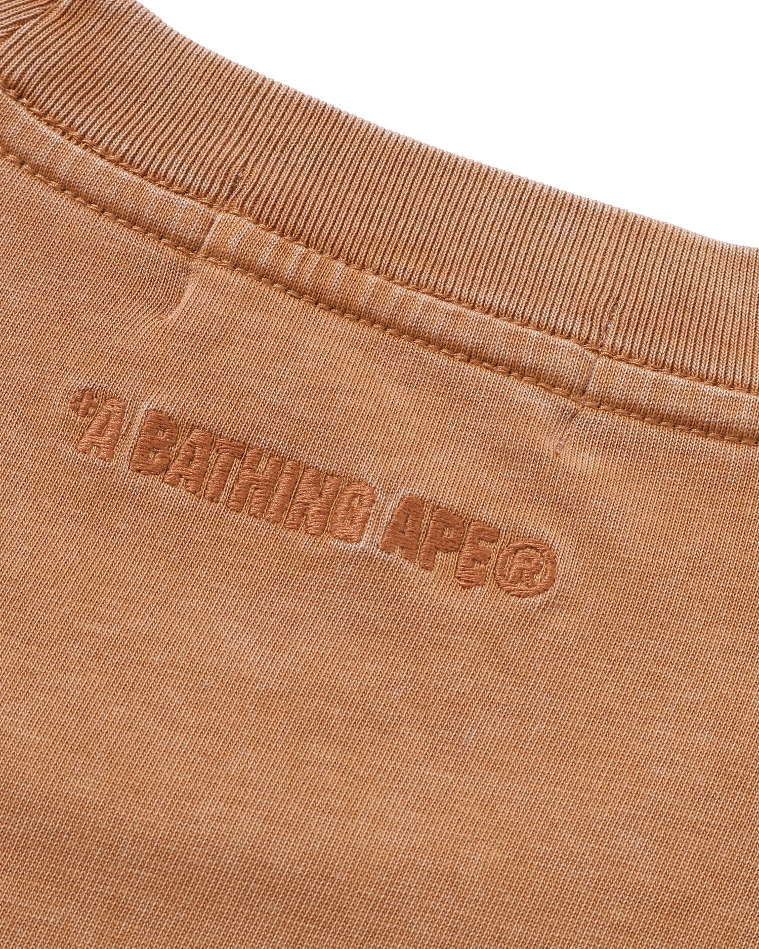 Garment Dyed One Point Relaxed Fit Tee