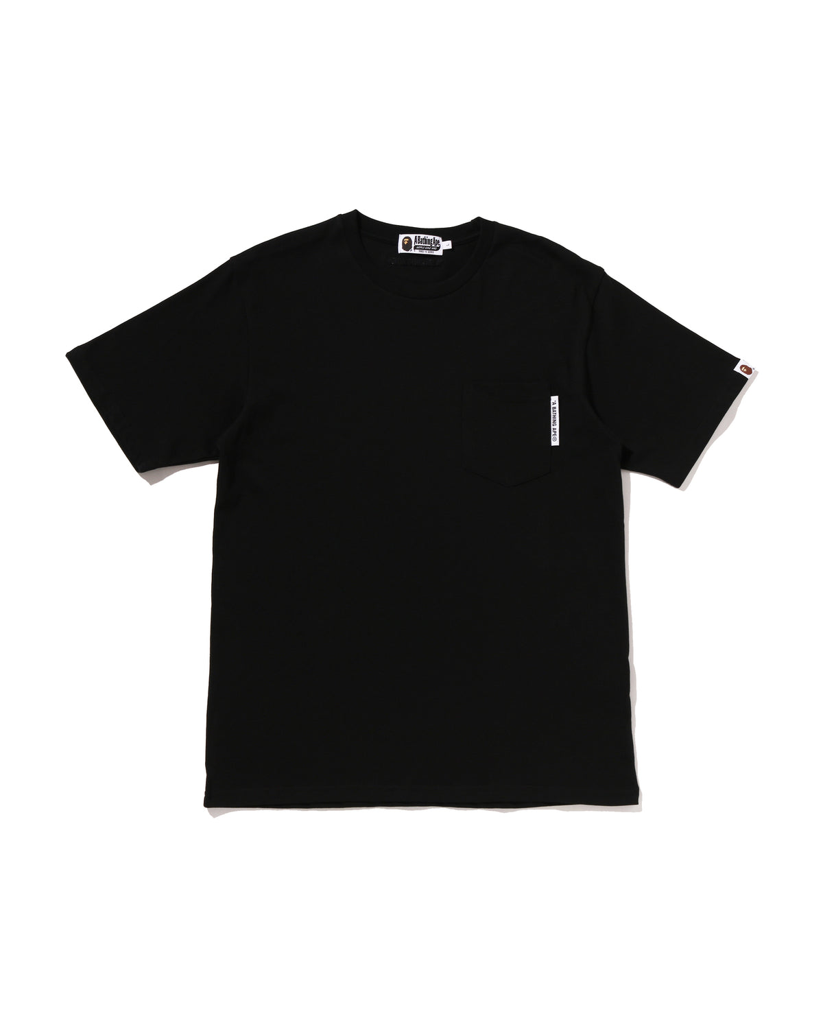 Line Camo Flag Label Pocket Tee