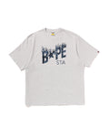 Wild Leopard Pattern BAPE STA Logo Relaxed Fit Tee