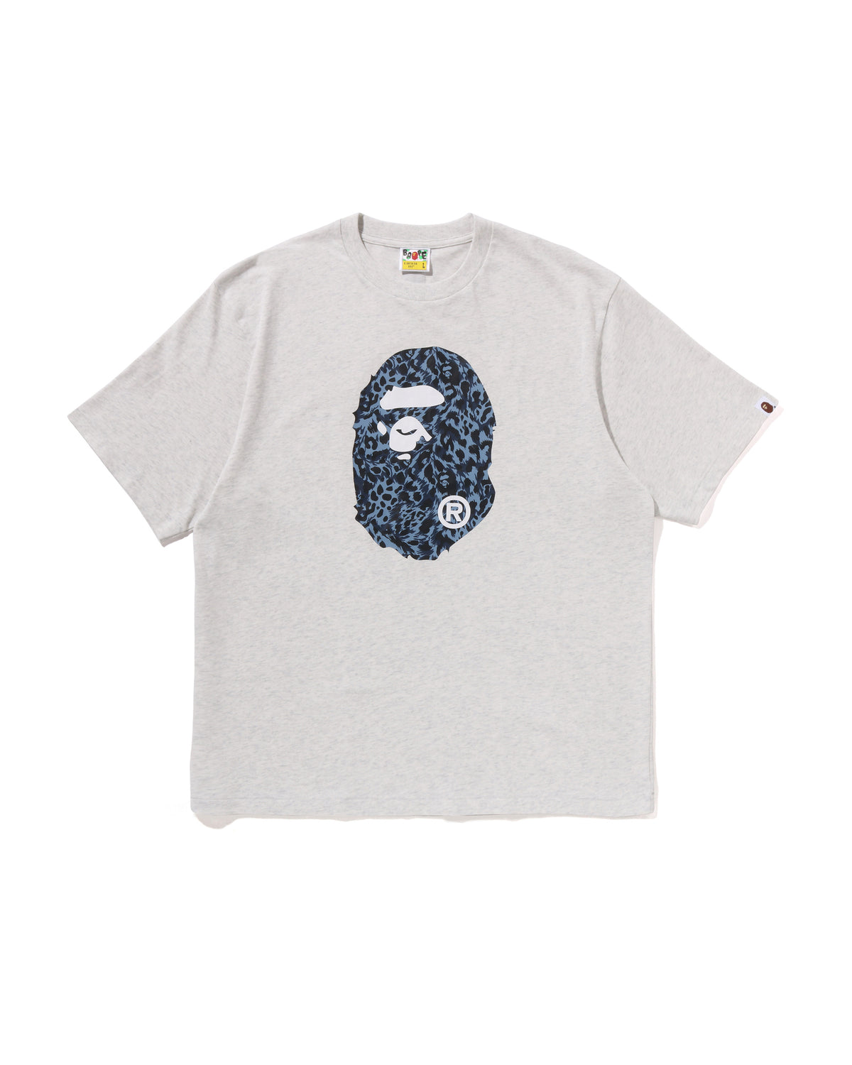 Wild Leopard Pattern Ape Head Relaxed Fit Tee