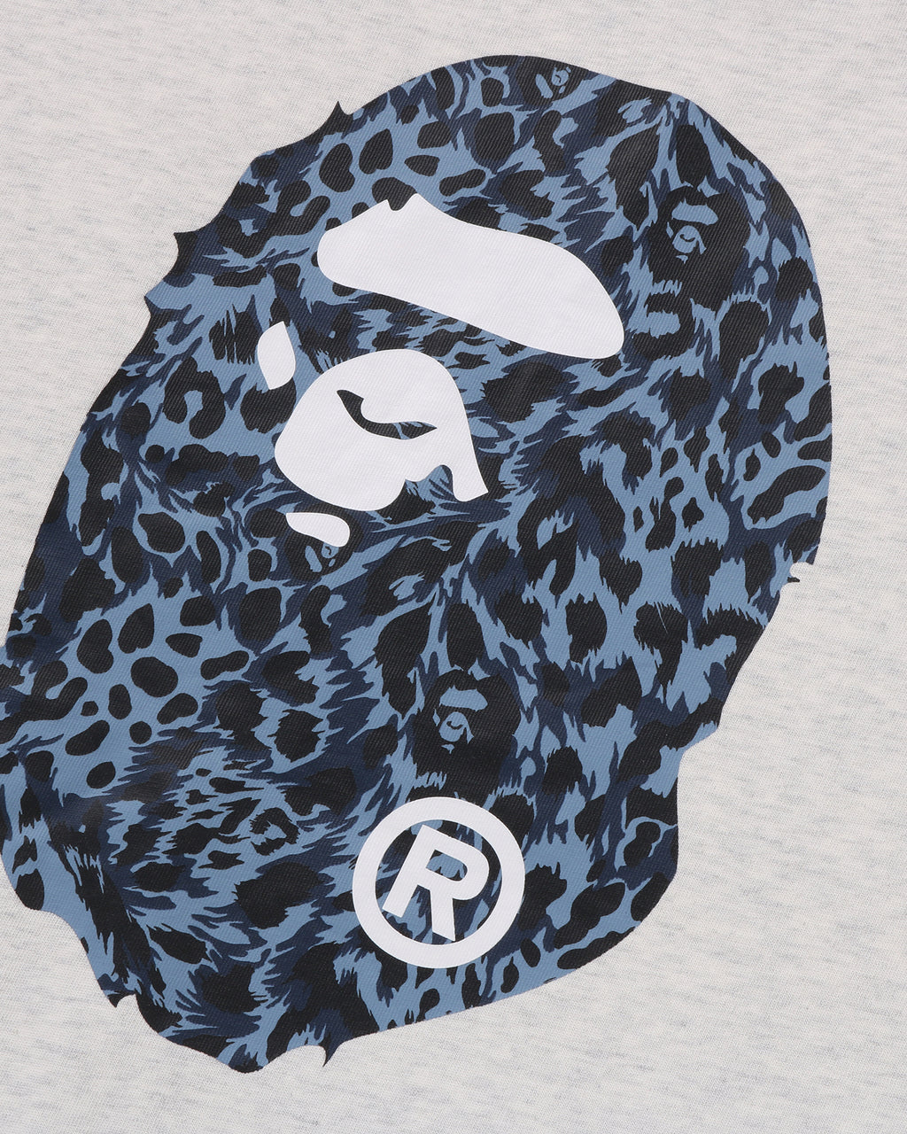 Wild Leopard Pattern Ape Head Relaxed Fit Tee
