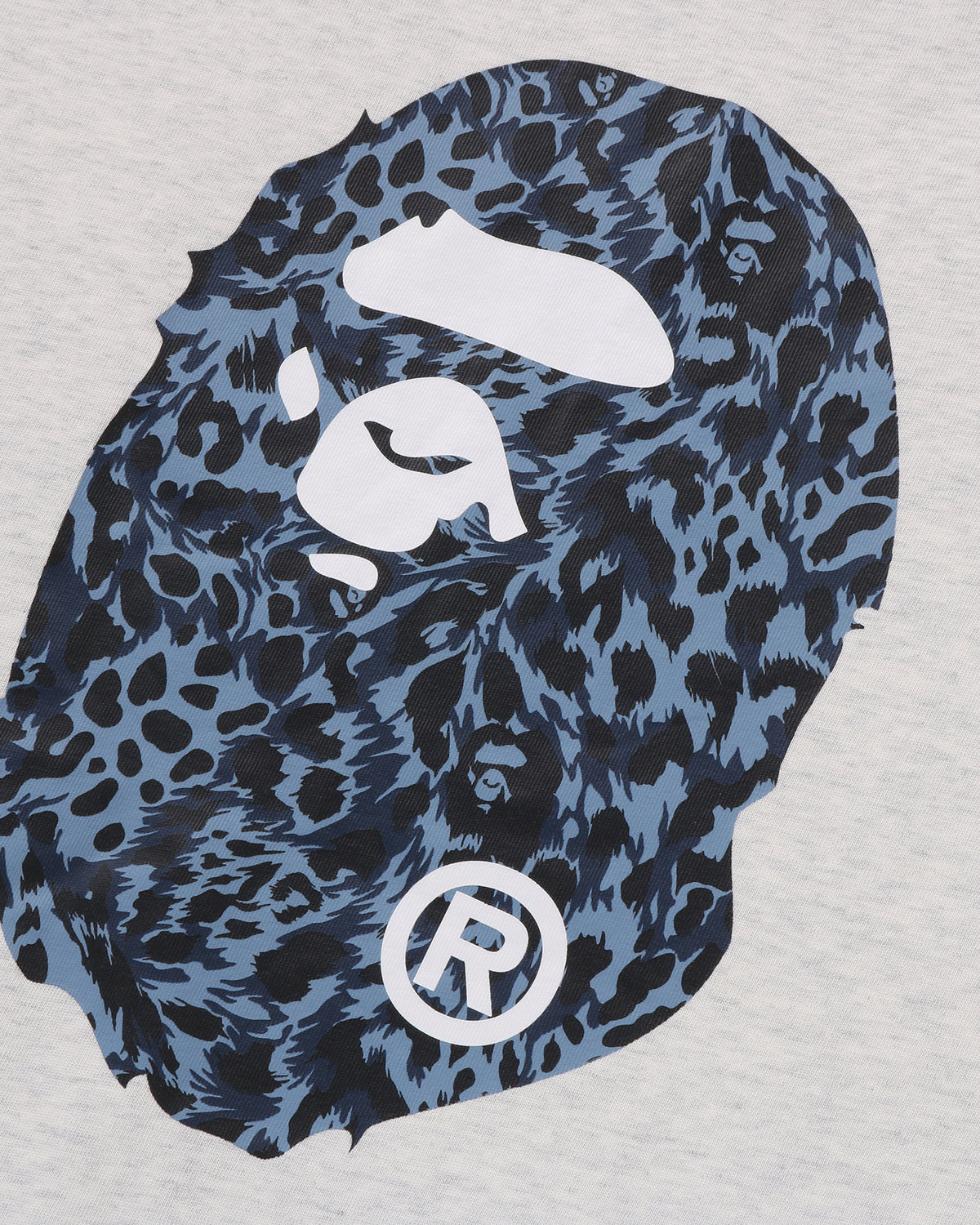 Wild Leopard Pattern Ape Head Relaxed Fit Tee