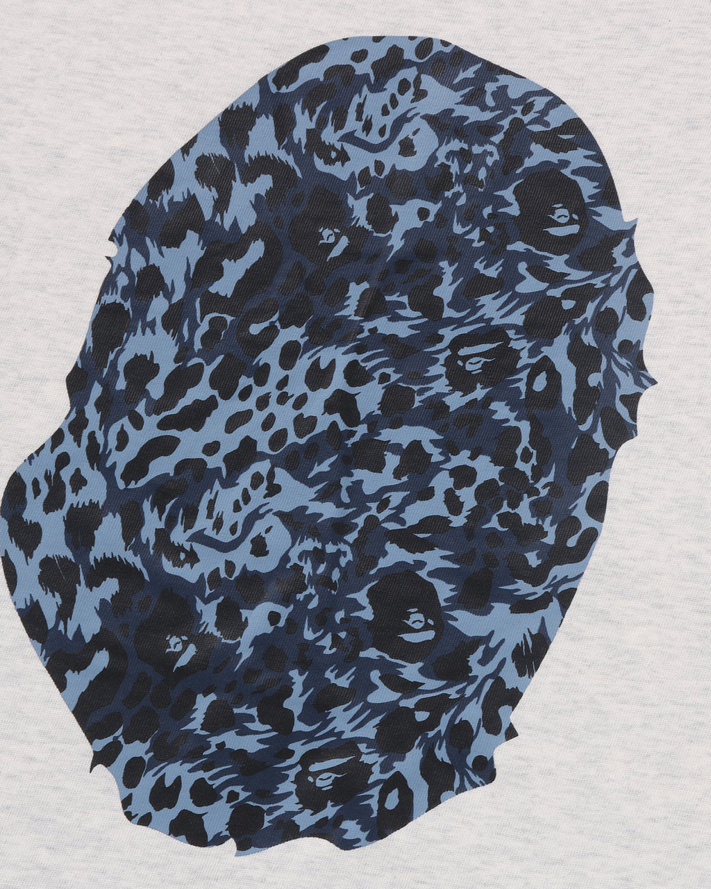Wild Leopard Pattern Ape Head Relaxed Fit Tee