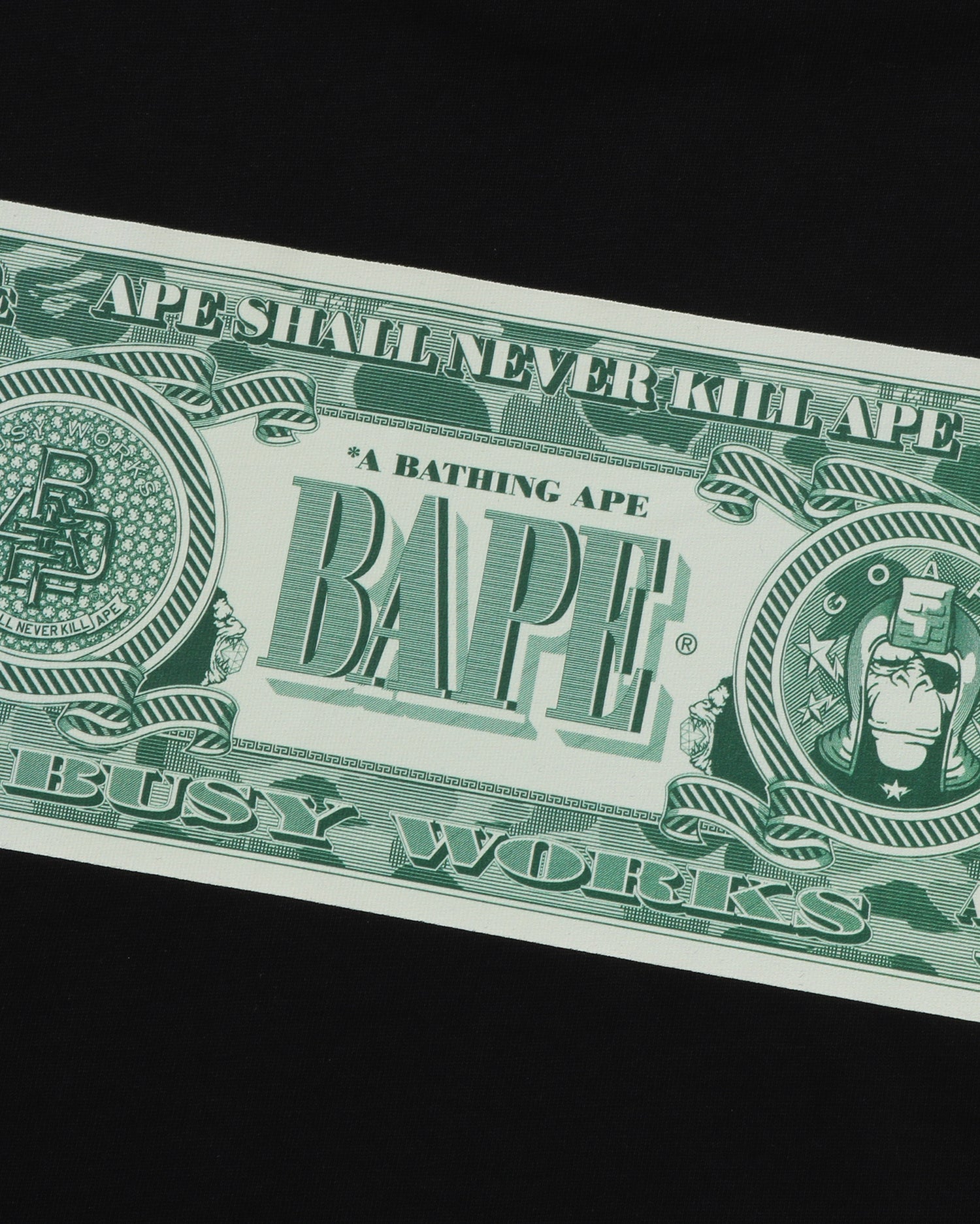 BAPE Banknote Tee