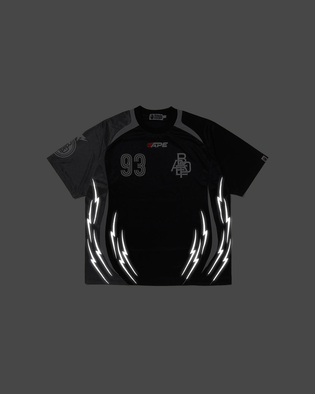 Apa Frame Pattern Multi Logo Relaxed Fit Football Jesey