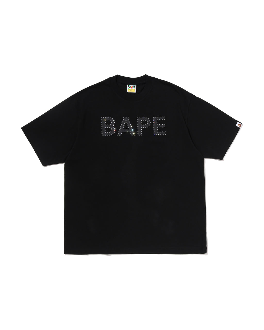 BAPE Rhinestone Logo Relaxed Fit Tee