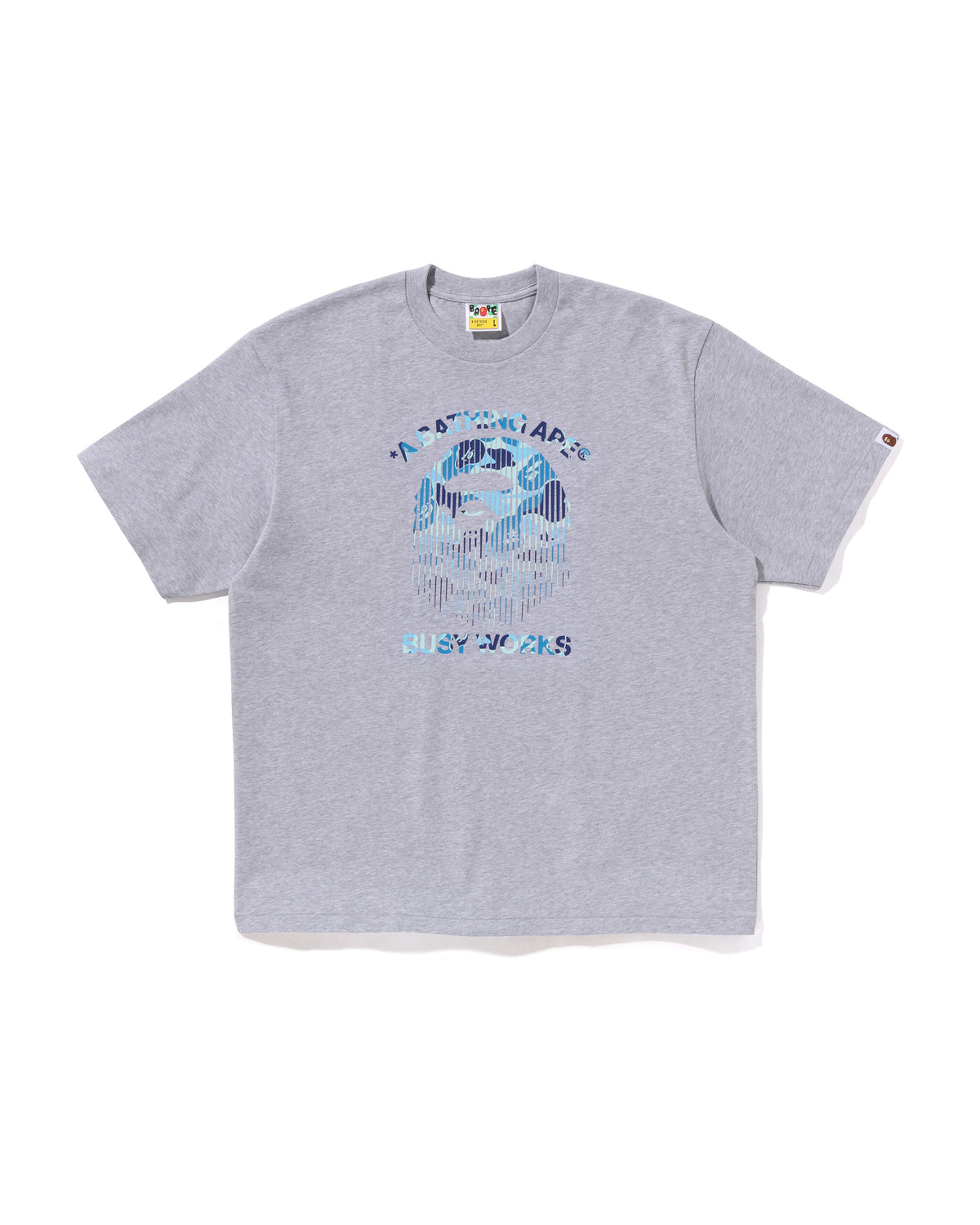 Abc Camo Fade Ape Head Relaxed Fit Tee