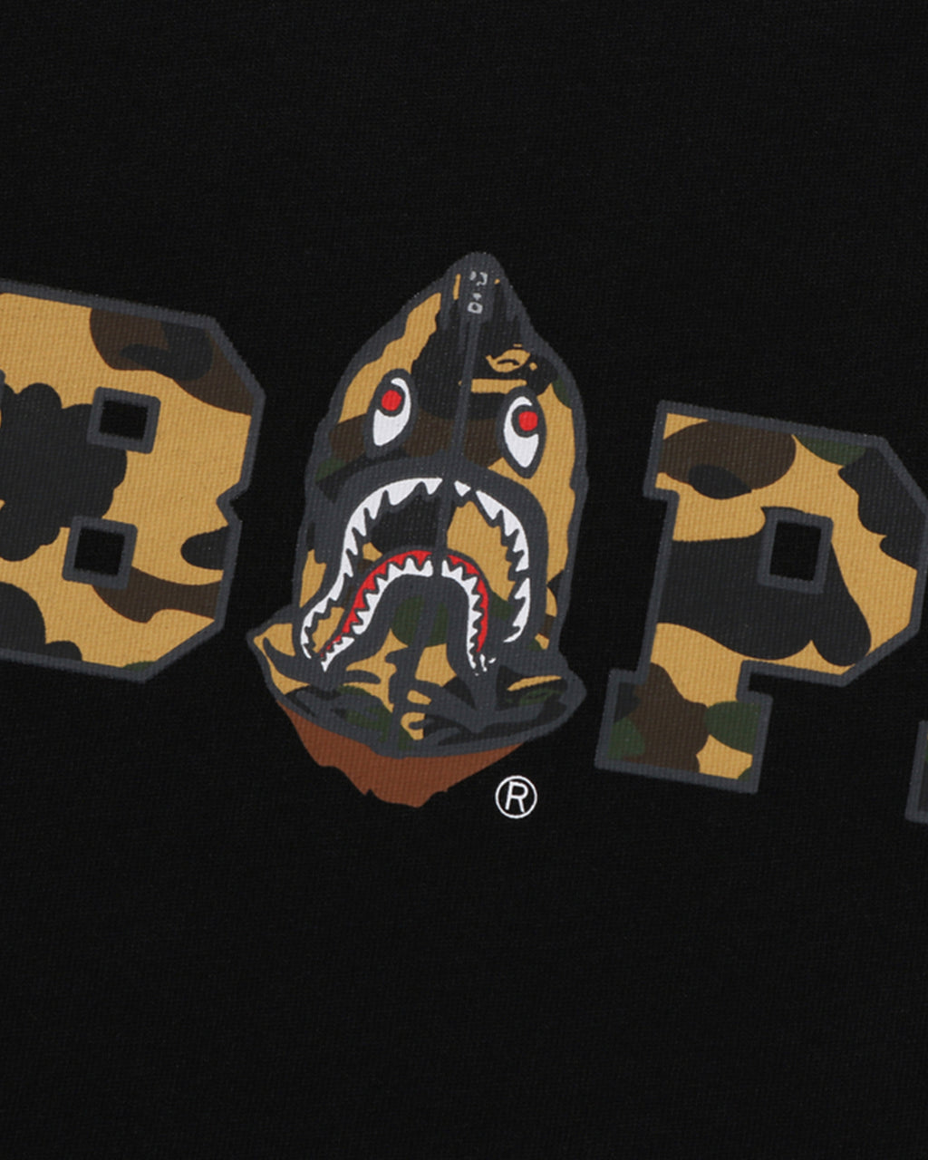 1st Camo BAPE Logo Relaxed Fit Tee