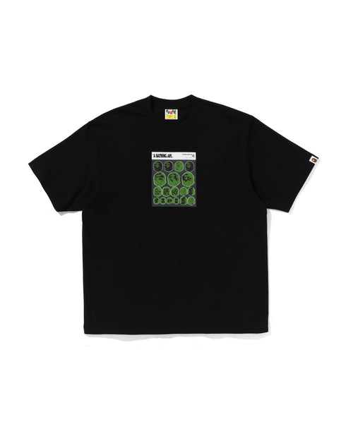 BAPE Sticker Graphic Relaxed Fit Tee