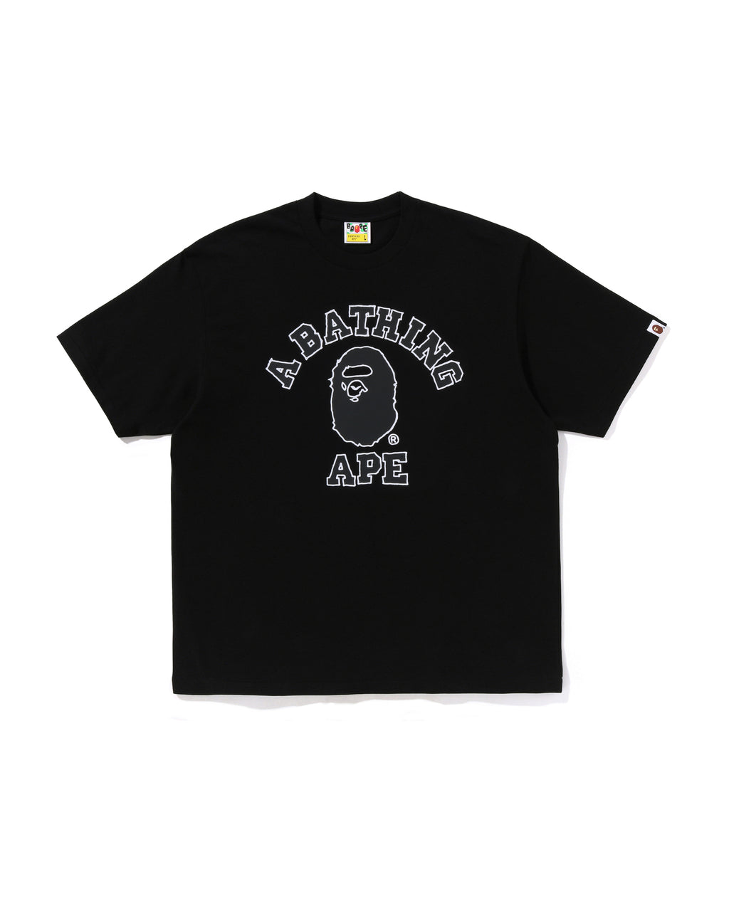 Hand Drawn Outline College Relaxed Fit Tee