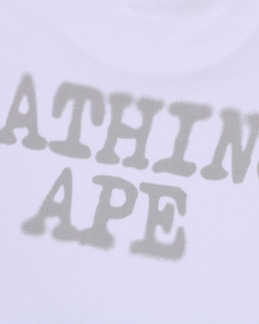 Spray Print Ape Head Relaxed Fit Tee #1