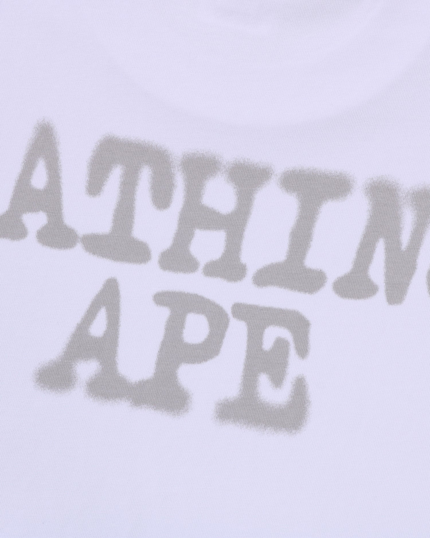 Spray Print Ape Head Relaxed Fit Tee #1