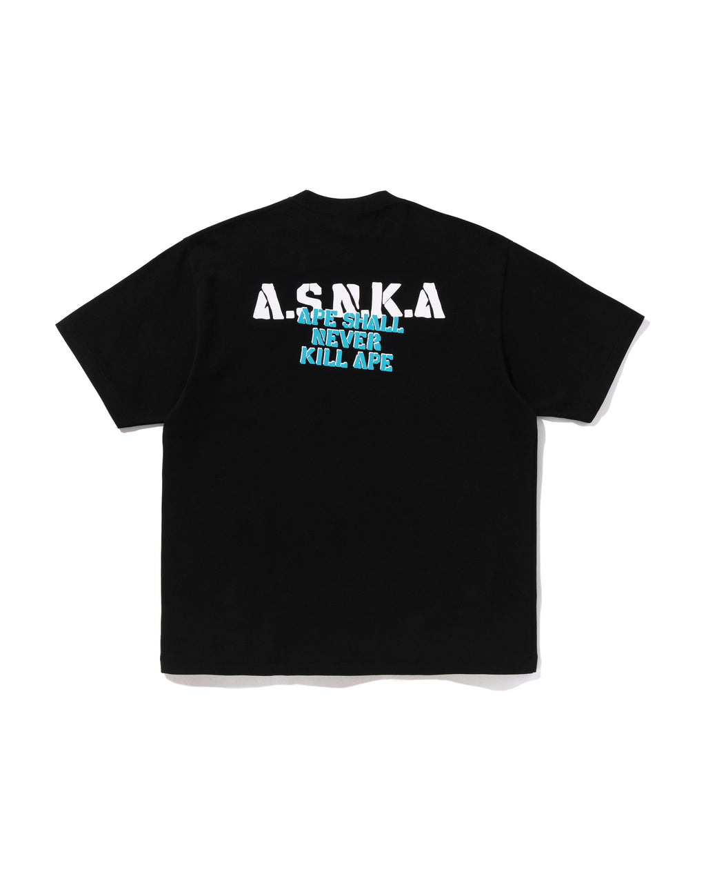 Stencil Font Ape Head Relaxed Fit Tee