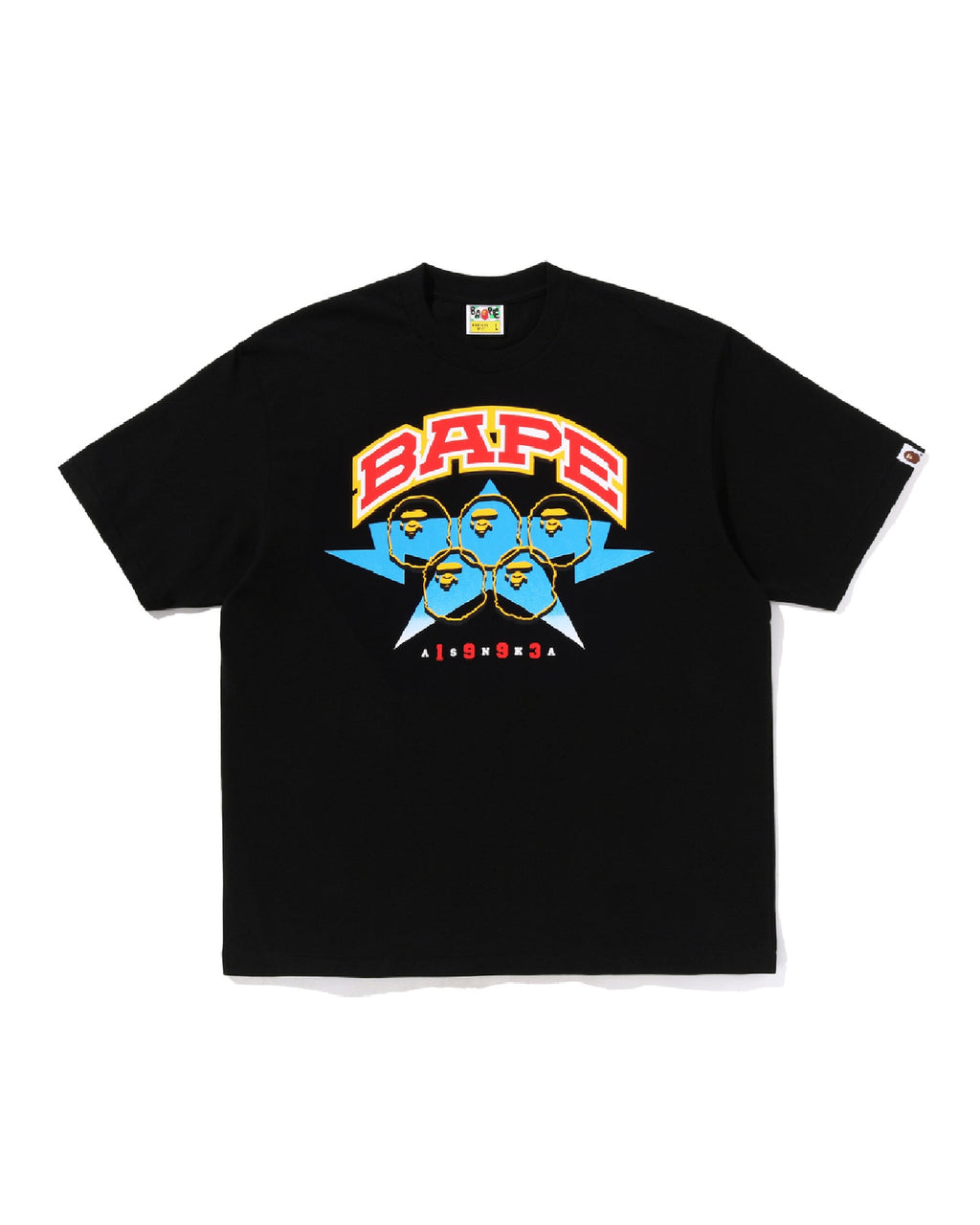 BAPE Twin Sta Sport College Relaxed Fit Tee