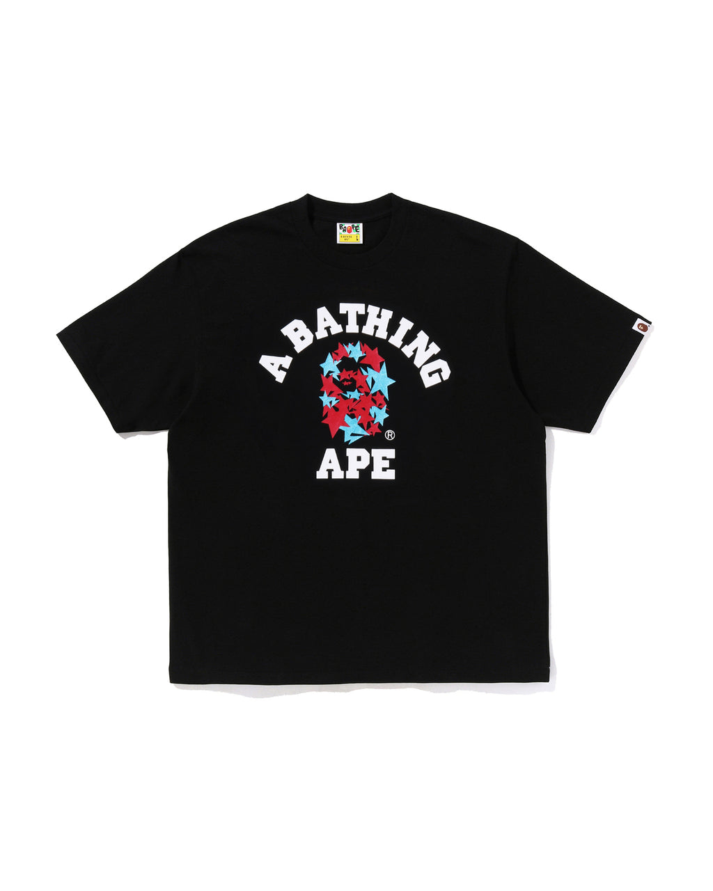 Metallic BAPE STA College Relaxed Fit Tee