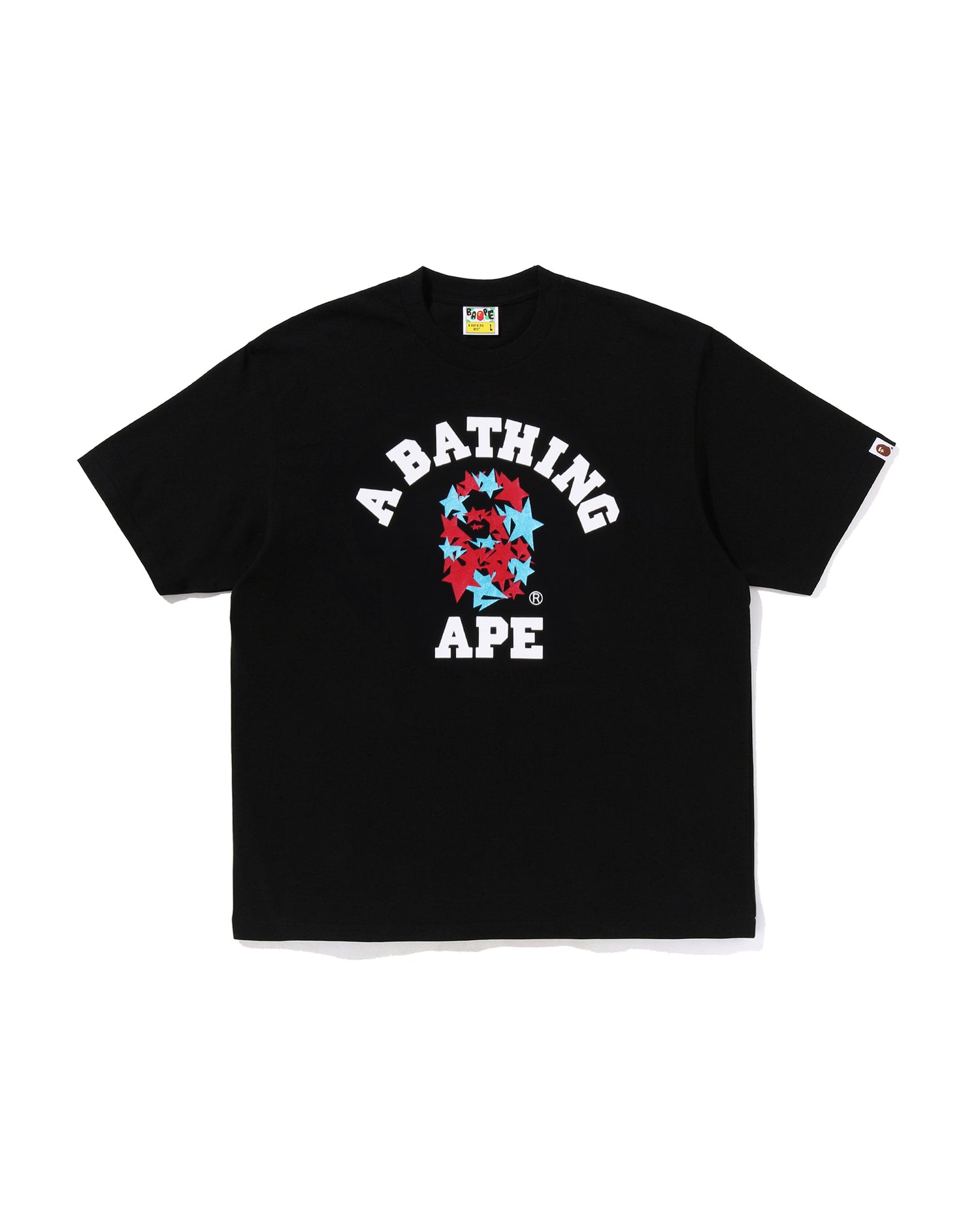 Metallic BAPE STA College Relaxed Fit Tee