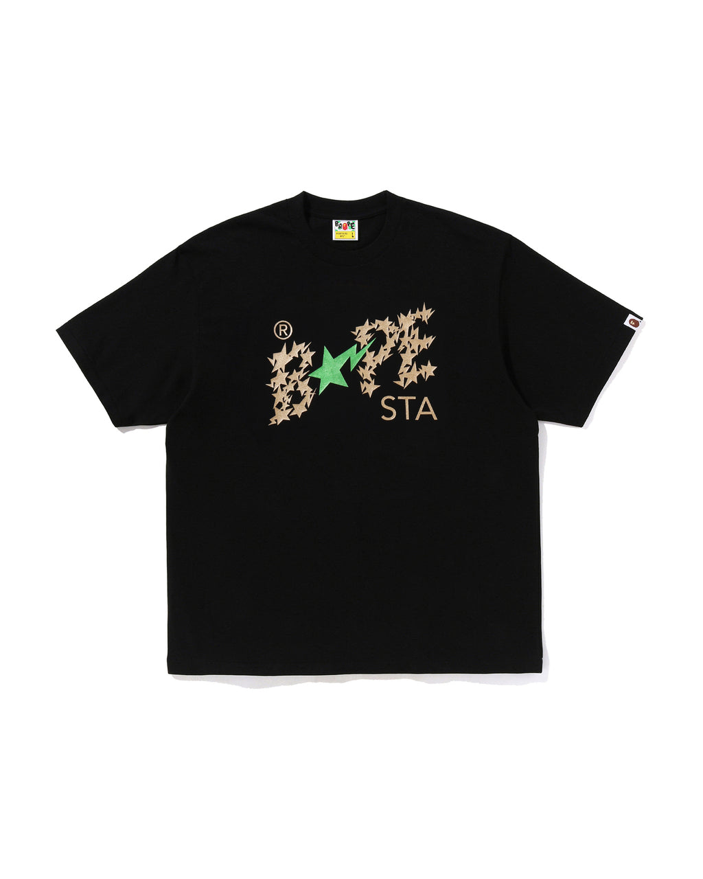 Metallic BAPE STA Logo Relaxed Fit Tee