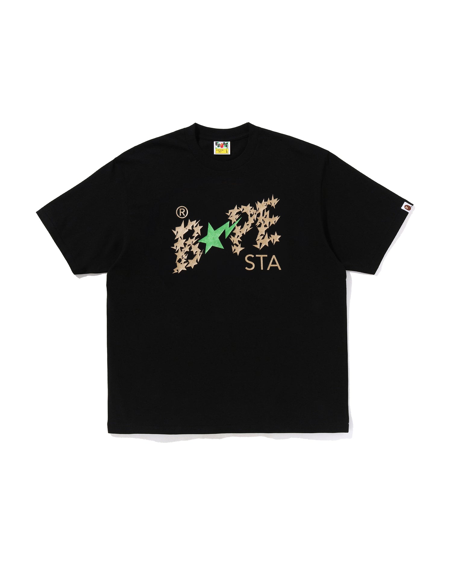 Metallic BAPE STA Logo Relaxed Fit Tee