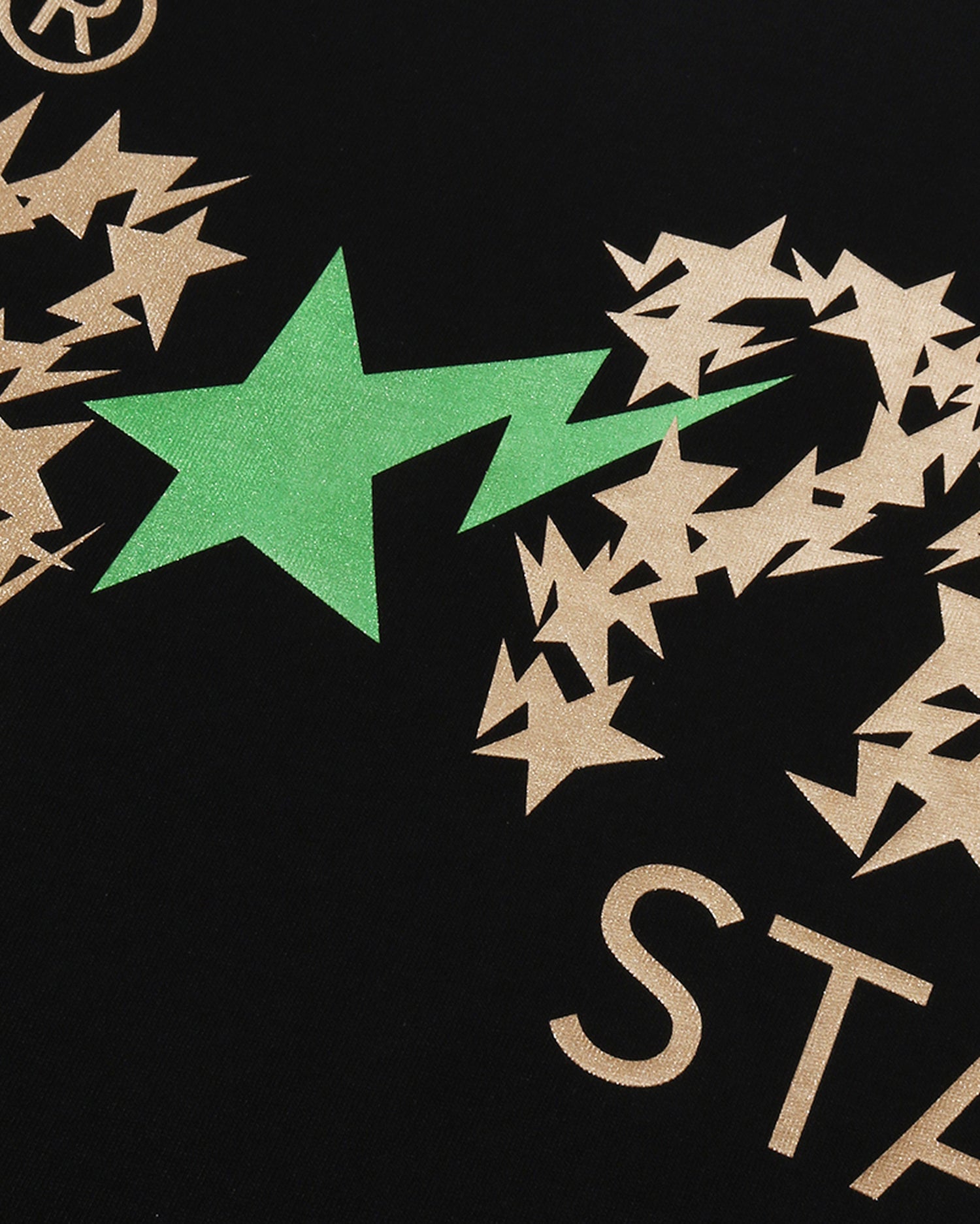 Metallic BAPE STA Logo Relaxed Fit Tee
