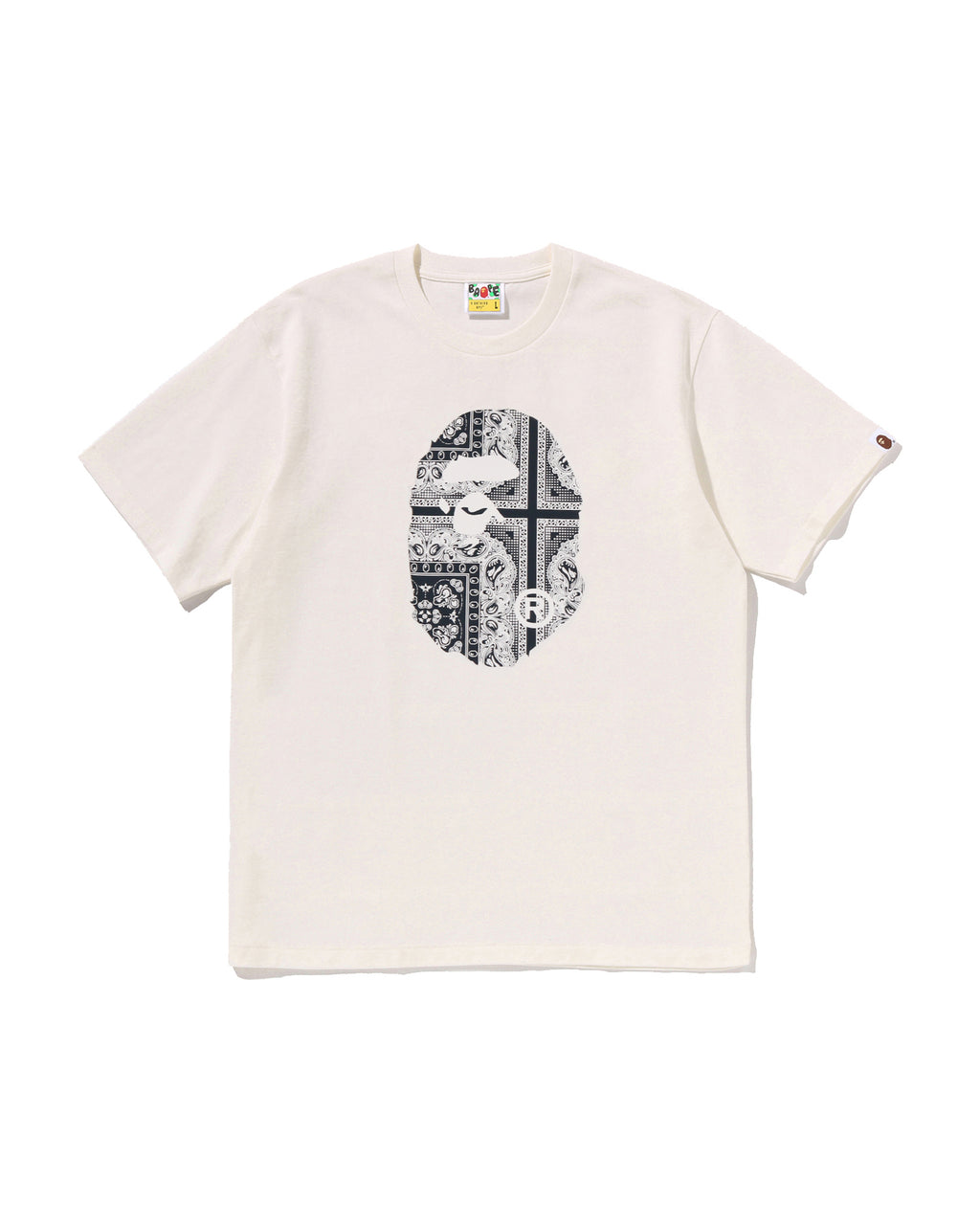 Paisley Pattern Ape Head Tee