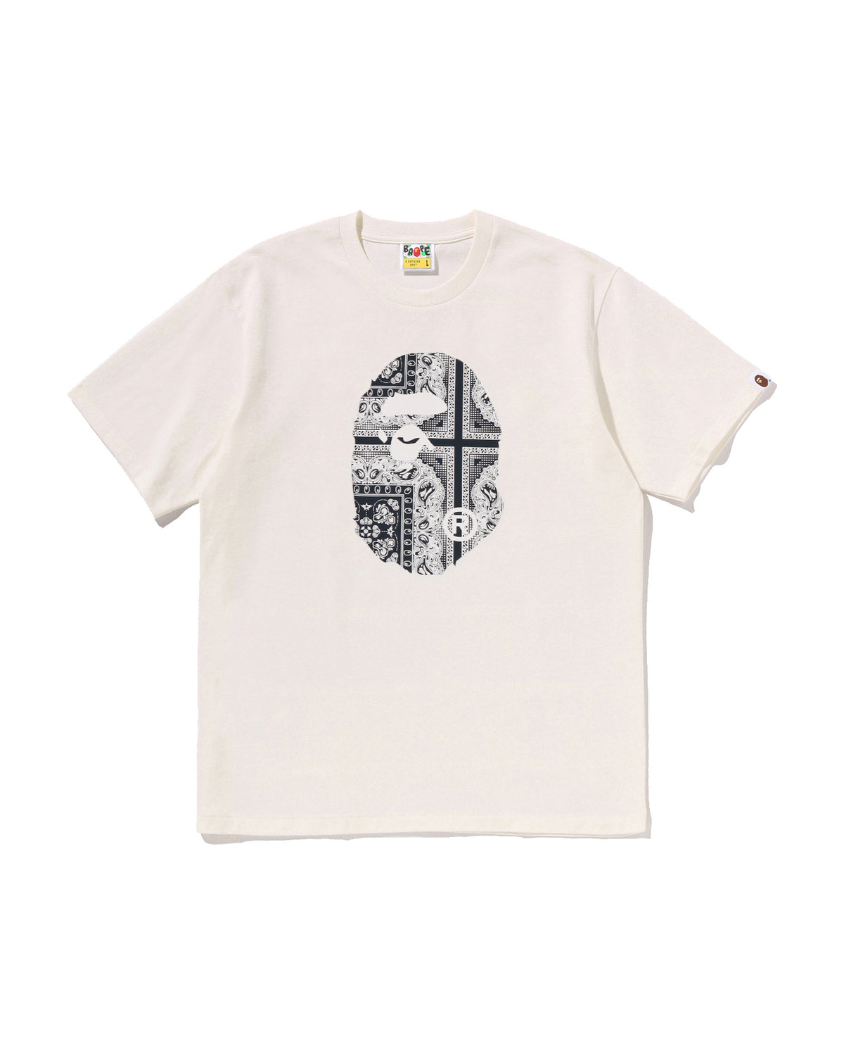 Paisley Pattern Ape Head Tee