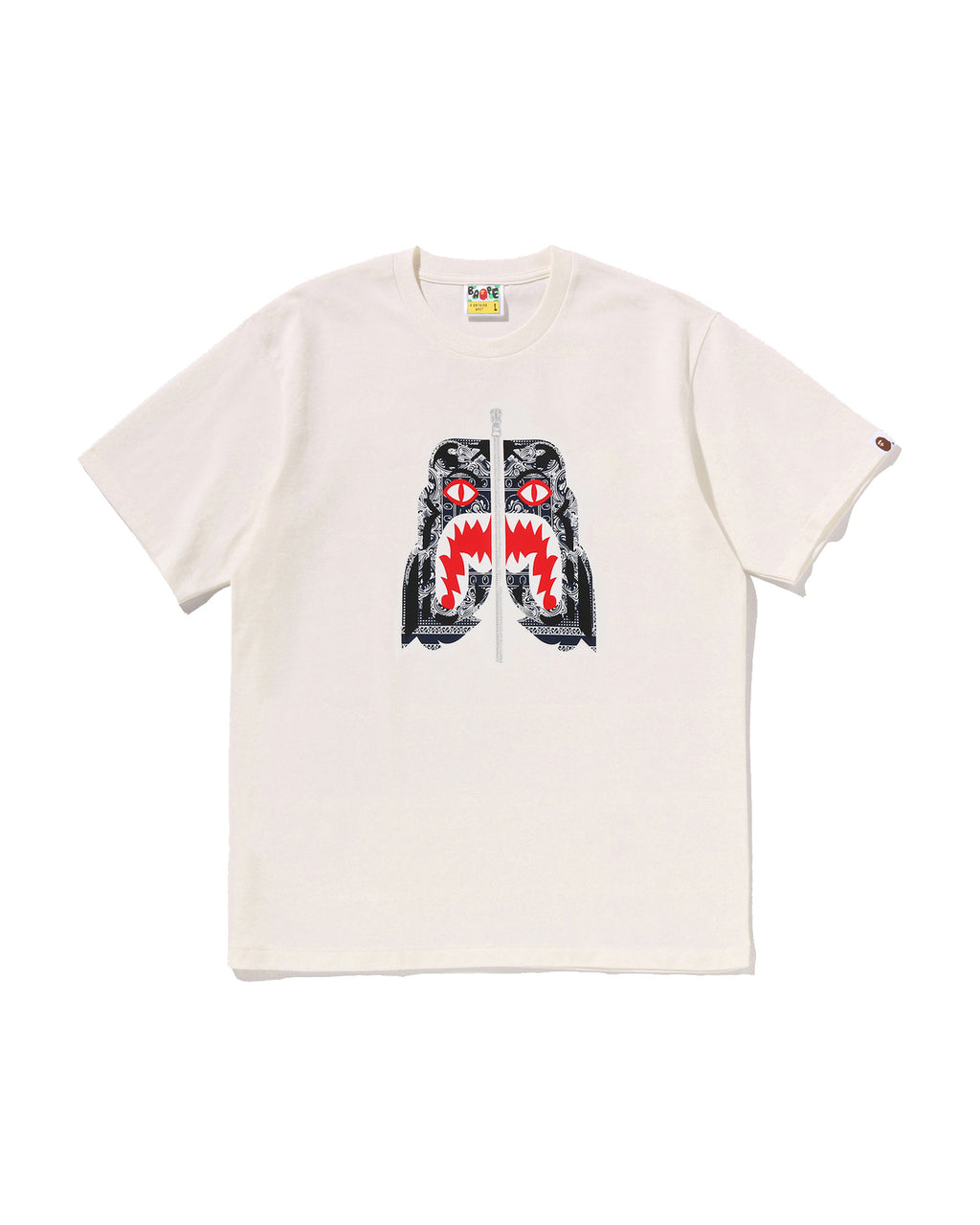 Paisley Pattern Tiger Face Tee